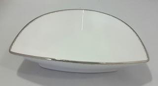 Gmundner Keramik-Teller/Suppe dreieckig
